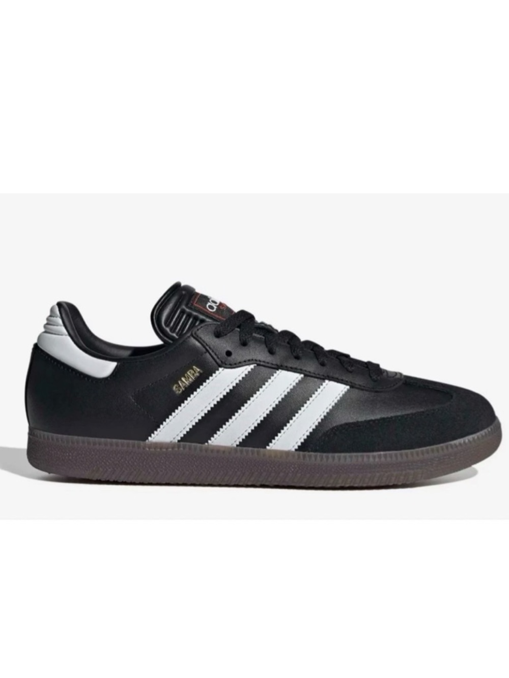adidas Samba Sneakers in Black & White 9 - Picture 2 of 5
